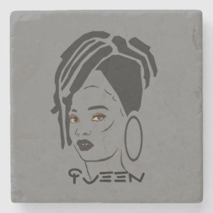 Gorgous African Queen Marble Underlägg
