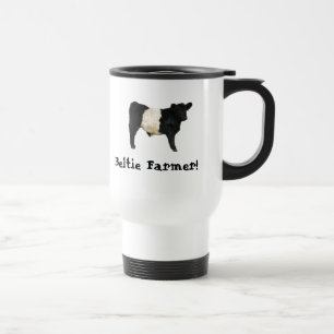 Gorgous Belted Galloway Steer Cutout Beltie Farm Resemugg
