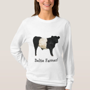 Gorgous Belted Galloway Steer Cutout T-Shirt