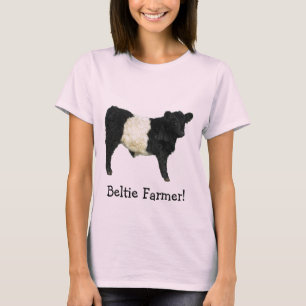 Gorgous Belted Galloway Steer Cutout T-Shirt