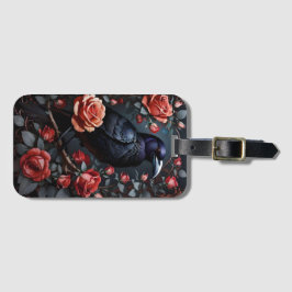 Gorgous Black Raven Ro Garden Bagagebricka
