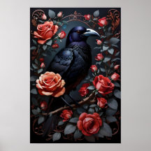 Gorgous Black Raven Ro Garden