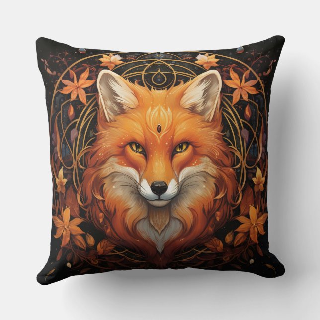 Gorgous Boho Fox-accentkudde Kudde (Baksida)