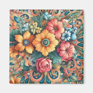 Gorgous Bouquet of Flowers Magnet
