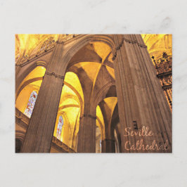 Gorgous Cathedral of Sevilla, Spanien Vykort