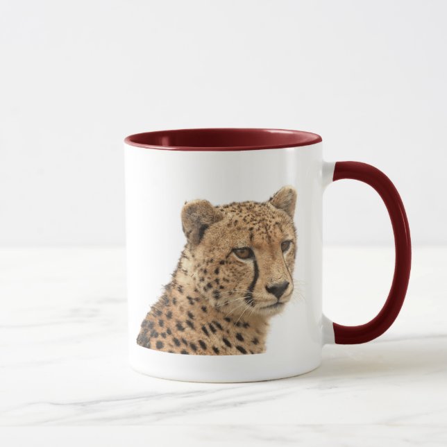 Gorgous Cheetah BeVacker Cat Photo Mugg (Höger)