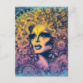 Gorgous Drag Queen Vykort