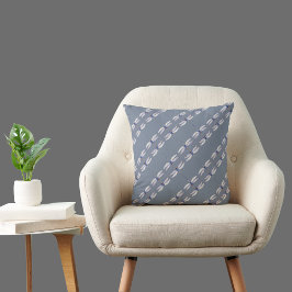 Gorgous Dragonflies Repeed Mönster på Grått Kudde