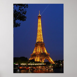 Gorgous Eiffel Torn Poster