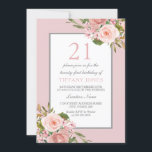 Gorgous Flowers Girls 21:a födelsedagen Party Inbj Inbjudningar<br><div class="desc">Gorgous Flowers Girls 21:a födelsedagen Party Inbjudan Se matchande samling i Store</div>