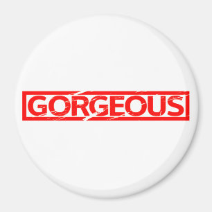 Gorgous Frimärke Magnet