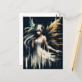 Gorgous Glitch Fairy Vykort