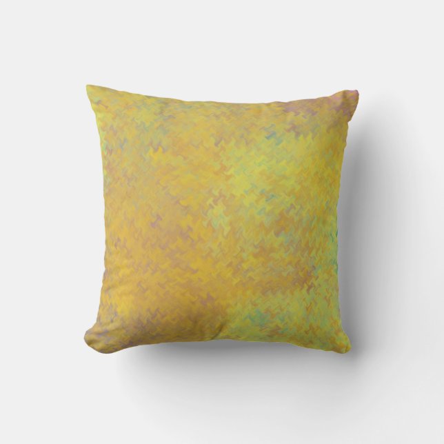 Gorgous Golden Marbling Art Kudde (Framsida)