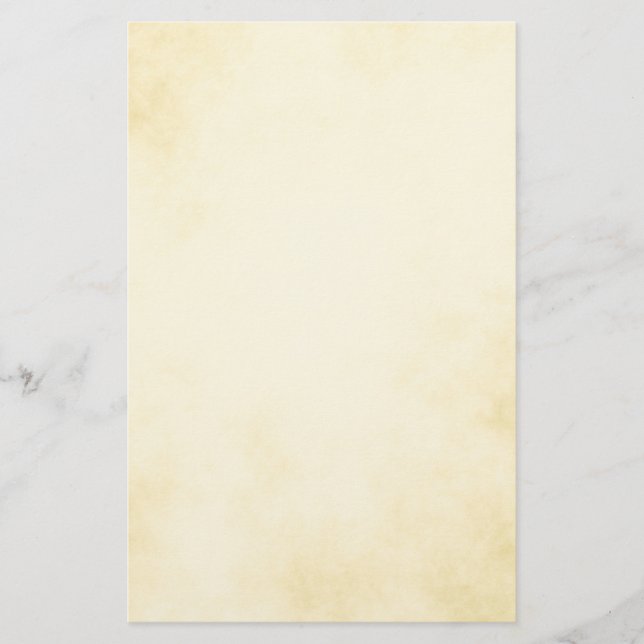 Gorgous Golden Parchment Brevpapper (Framsida)