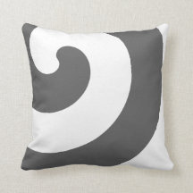 Gorgous Grått och White Swirls