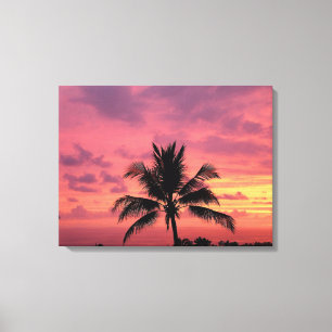 Gorgous Hawaiian Sunset Kanvastryck