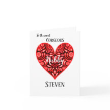 Gorgous Hubby Valentines day Card