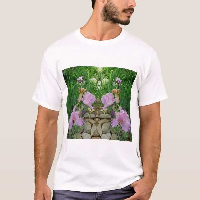 Gorgous Iris Fantasy Pathway T Shirt (Framsida)