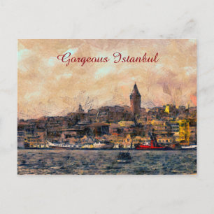 Gorgous Istanbul Vykort