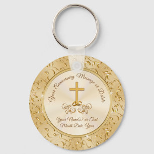 Gorgous Kor Christian Anniury Party favors Nyckelring