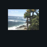 Gorgous Kusten Beach Ocean Laguna Beach, CA Canvastryck<br><div class="desc">Den här konstnärliga fotografiet fångar en känsla av vad som för människor till Laguna Beach - längs kusten 7-milsintervall - så hittar du de här scenvyerna om strand, sand, solsken och gloriös grej. Laguna Beach kallas ofta för Amerikanska Riviera för sina utspridda kovor och över 30 stränder med kristallklar vatten....</div>