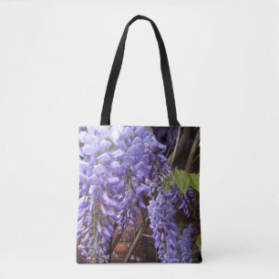 Gorgous Lila Wisteria Tygkasse