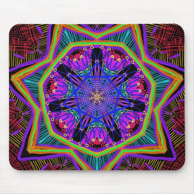 Gorgous Mandala - Mouse Pad Musmatta (Framsidan)