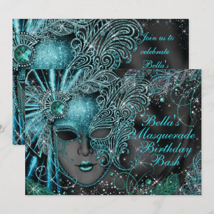 Gorgous MasqueraParty-inbjudningar Inbjudningar