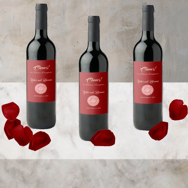 Gorgous Mehndi Vinflaska Etikett (Skapare uppladdad)