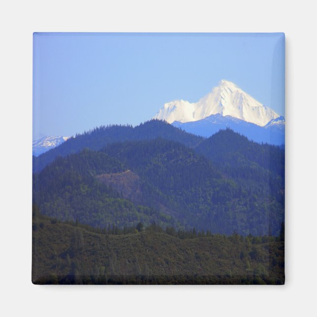 Gorgous Mount Shasta... Magnet (Framsidan)