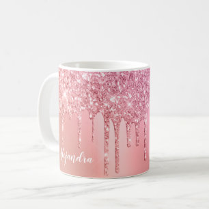 Gorgous rosa ros guld och koppar glitter