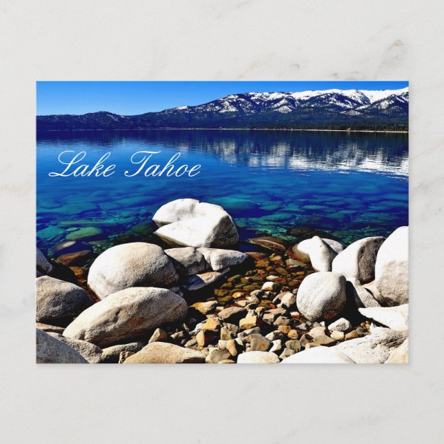 Gorgous Sjö Tahoe Postcard Vykort (Framsida)