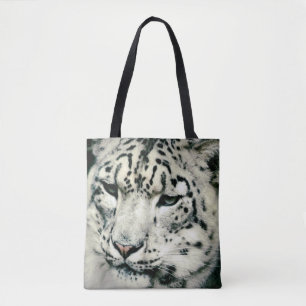 Gorgous Snö Leopard Tygkasse