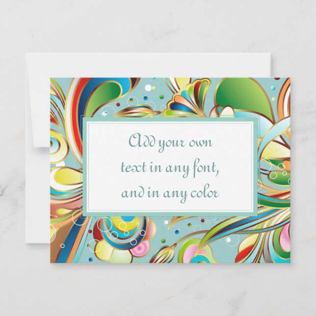 Gorgous Swirling Flowers (Framsida)