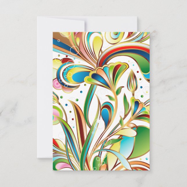 Gorgous Swirling Flowers (Framsida)