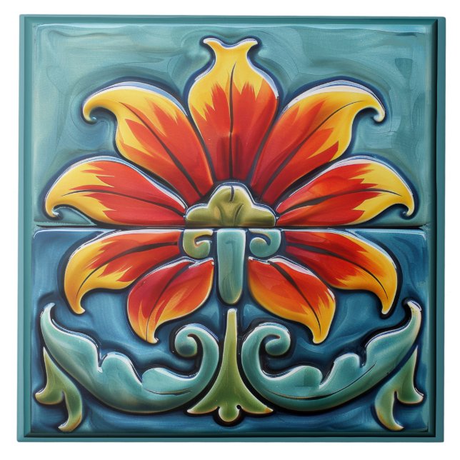 Gorgous Talavera Image Kakelplatta (Framsidan)