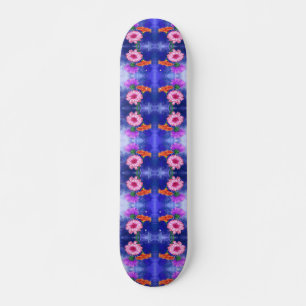 Gorgous Three Färg Gerberas Skateboard