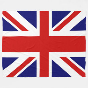 Gorgous U.k Flagga the union jack Fleecefilt