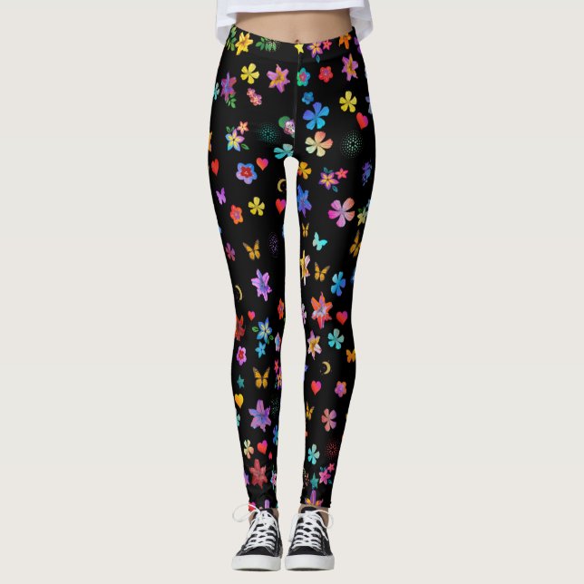 Gorgous Vår Yoga Leggings (Framsida)