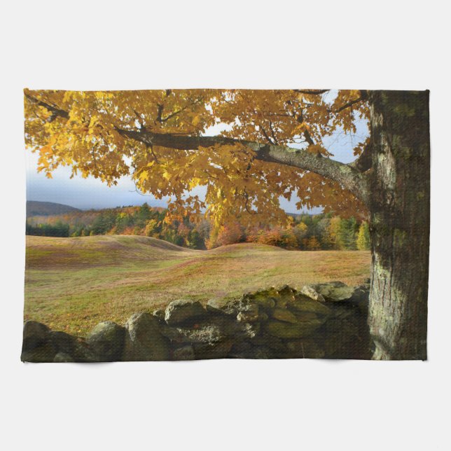 Gorgous Vermont Scene Kitchen Towel Kökshandduk (Horisontell)