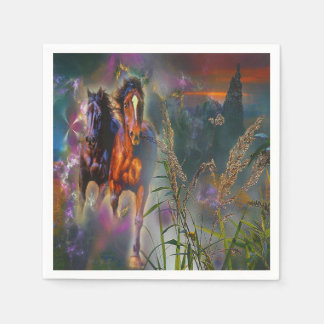 Gorgous Western Horse Napkins Pappersservett
