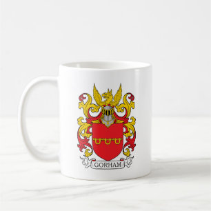 Gorham familjvapensköld kaffemugg