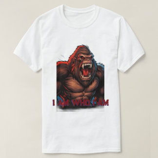 gorila ou macaco rei t shirt