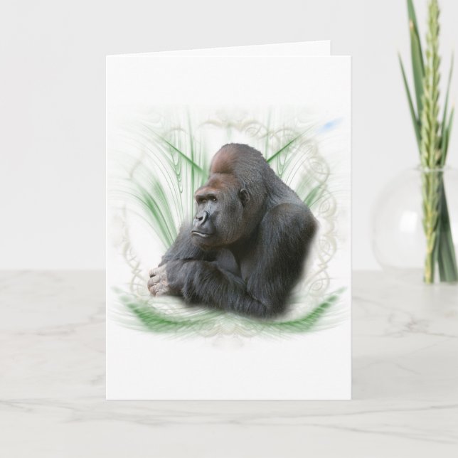 gorilla1 helgkort (Framsida)