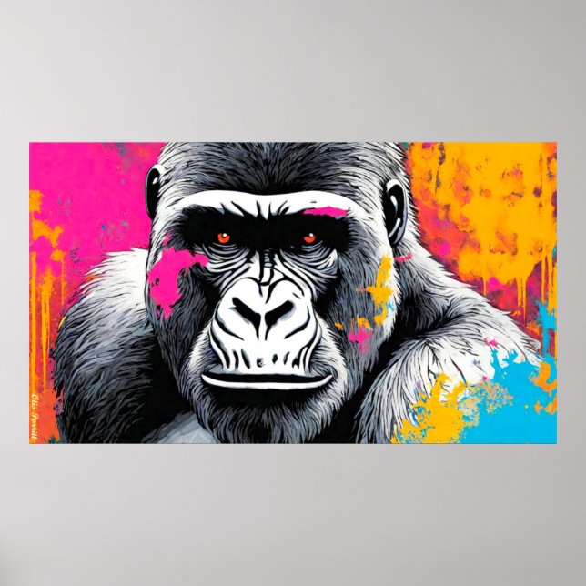 GORILLA 4 POSTER (Framsidan)