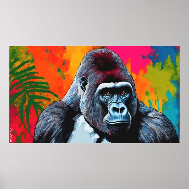 GORILLA 8 POSTER (Framsidan)