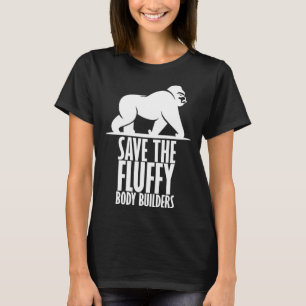 Gorilla Animal Höger Spara Gorillas T Shirt