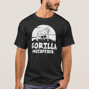 Gorilla Animal Quote Monkey Habitat Silverback Wes T Shirt
