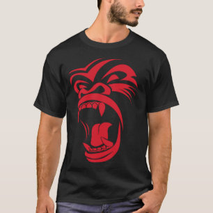 Gorilla Ansikte För manar kvinnor Kids T Shirt