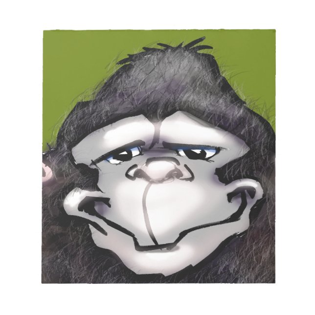 Gorilla Anteckningsblock (Framsida)